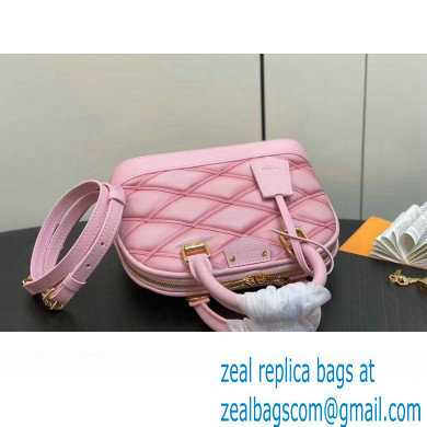 Louis Vuitton Lamb leather Alma BB Bag M24453 Rosabella Pink 2024 - Click Image to Close