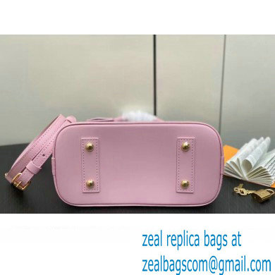 Louis Vuitton Lamb leather Alma BB Bag M24453 Rosabella Pink 2024 - Click Image to Close