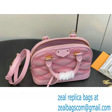 Louis Vuitton Lamb leather Alma BB Bag M24453 Rosabella Pink 2024