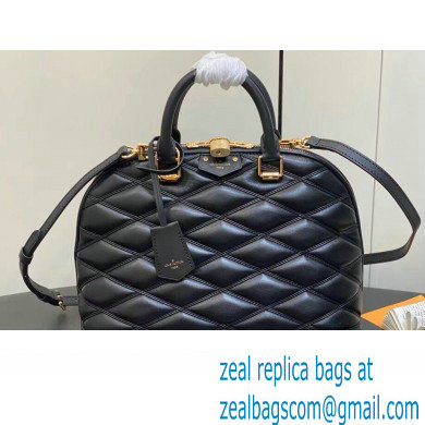 Louis Vuitton Lamb leather Alma PM Bag M23688 Black 2024