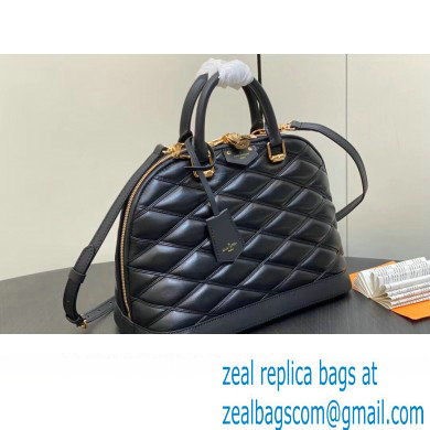 Louis Vuitton Lamb leather Alma PM Bag M23688 Black 2024