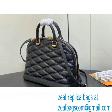Louis Vuitton Lamb leather Alma PM Bag M23688 Black 2024 - Click Image to Close