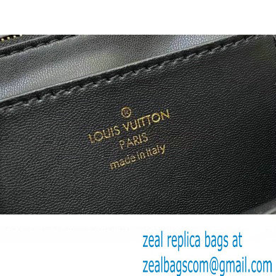Louis Vuitton Lamb leather GO-14 MM Bag M22890 Black/White 2023