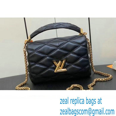 Louis Vuitton Lamb leather GO-14 MM Bag M22891 Black 2023 - Click Image to Close