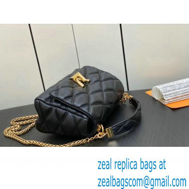 Louis Vuitton Lamb leather GO-14 MM Bag M22891 Black 2023 - Click Image to Close