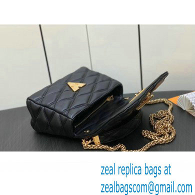 Louis Vuitton Lamb leather GO-14 MM Bag M22891 Black 2023 - Click Image to Close