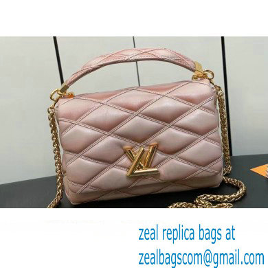 Louis Vuitton Lamb leather GO-14 MM Bag M23568 Beige/Pink 2023