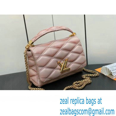 Louis Vuitton Lamb leather GO-14 MM Bag M23568 Beige/Pink 2023