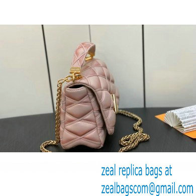 Louis Vuitton Lamb leather GO-14 MM Bag M23568 Beige/Pink 2023 - Click Image to Close