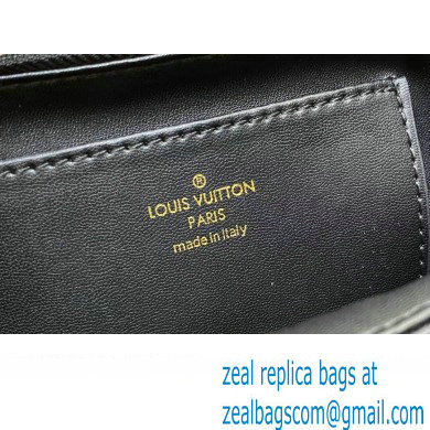 Louis Vuitton Lamb leather GO-14 MM Bag M23569 Black/Pink 2023 - Click Image to Close
