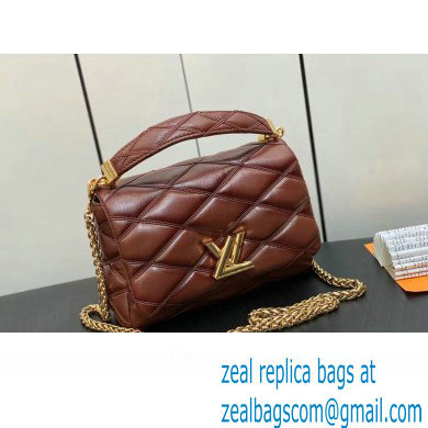 Louis Vuitton Lamb leather GO-14 MM Bag M23601 Tan 2023