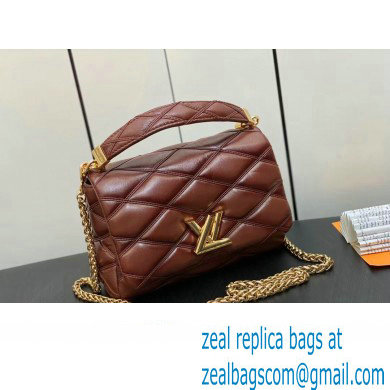 Louis Vuitton Lamb leather GO-14 MM Bag M23601 Tan 2023 - Click Image to Close