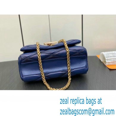 Louis Vuitton Lamb leather GO-14 MM Bag M23682 Navy Blue 2023 - Click Image to Close