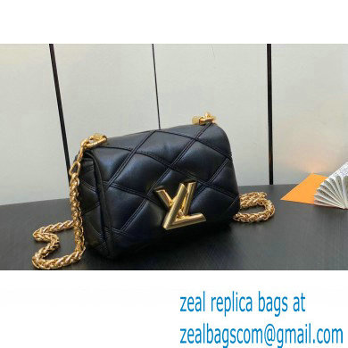 Louis Vuitton Lamb leather Pico GO-14 Bag M23625 Black 2023 - Click Image to Close
