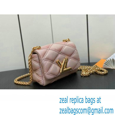 Louis Vuitton Lamb leather Pico GO-14 Bag M82752 Beige/Pink 2023 - Click Image to Close