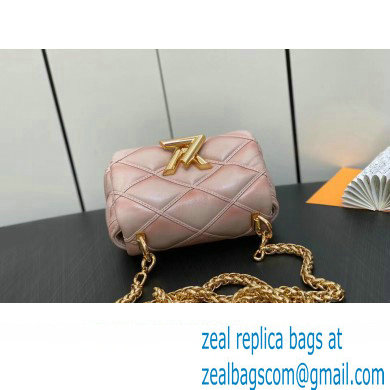 Louis Vuitton Lamb leather Pico GO-14 Bag M82752 Beige/Pink 2023 - Click Image to Close