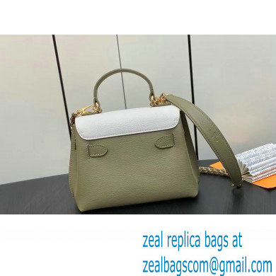 Louis Vuitton LockMe Ever Mini Bag White/Green 2023