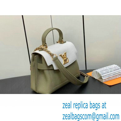 Louis Vuitton LockMe Ever Mini Bag White/Green 2023