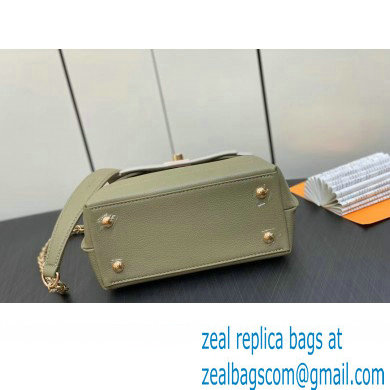 Louis Vuitton LockMe Ever Mini Bag White/Green 2023