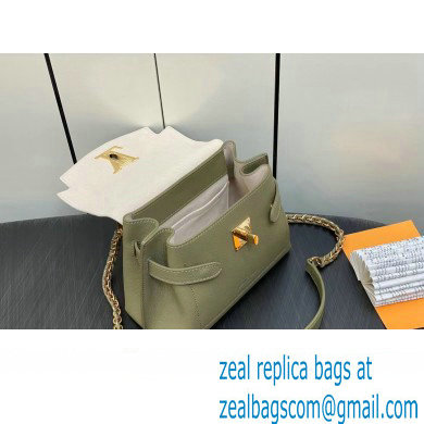 Louis Vuitton LockMe Ever Mini Bag White/Green 2023 - Click Image to Close