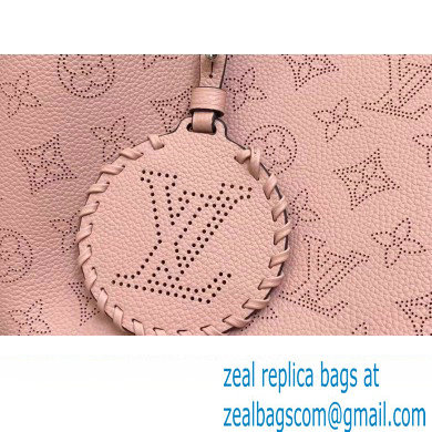 Louis Vuitton Mahina perforated calfskin leather Blossom MM Bag M21851 Rose Jasmin 2023