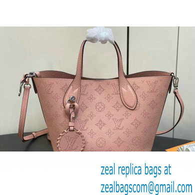 Louis Vuitton Mahina perforated calfskin leather Blossom PM Bag M23196 Rose Jasmin 2023 - Click Image to Close