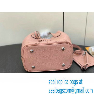 Louis Vuitton Mahina perforated calfskin leather Blossom PM Bag M23196 Rose Jasmin 2023