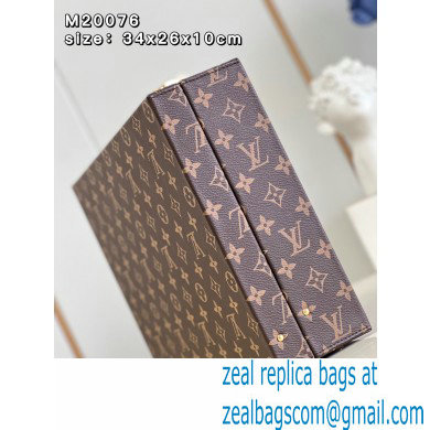 Louis Vuitton Monogram Canvas Boite Bijoux 34 Jewelry vanity Case Bag Creme - Click Image to Close