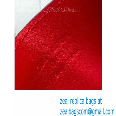 Louis Vuitton Monogram Canvas Card Holder PM M82869 Red 2024
