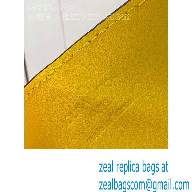 Louis Vuitton Monogram Canvas Card Holder PM M82871 Yellow 2024 - Click Image to Close