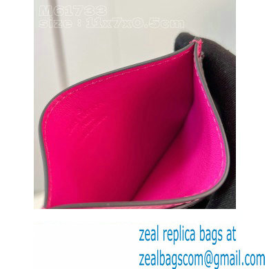 Louis Vuitton Monogram Canvas Card Holder PM M82873 Fuchsia 2024