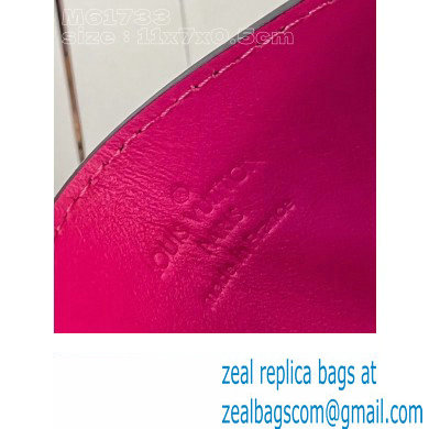 Louis Vuitton Monogram Canvas Card Holder PM M82873 Fuchsia 2024