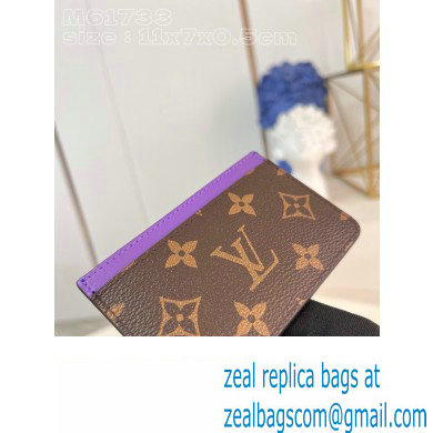 Louis Vuitton Monogram Canvas Card Holder PM M82875 Purple 2024 - Click Image to Close