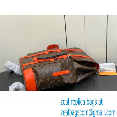 Louis Vuitton Monogram Canvas Christopher MM Backpack Bag M46814 Orange 2024 - Click Image to Close