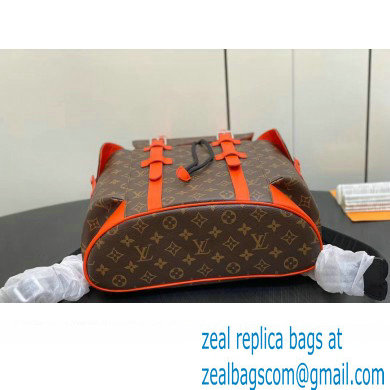 Louis Vuitton Monogram Canvas Christopher MM Backpack Bag M46814 Orange 2024