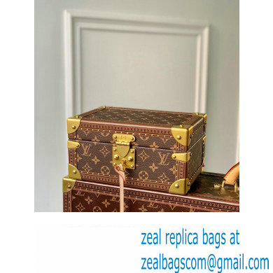 Louis Vuitton Monogram Canvas Coffret Tresor 24 Treasure Case Bag M10137 Tournesol Yellow