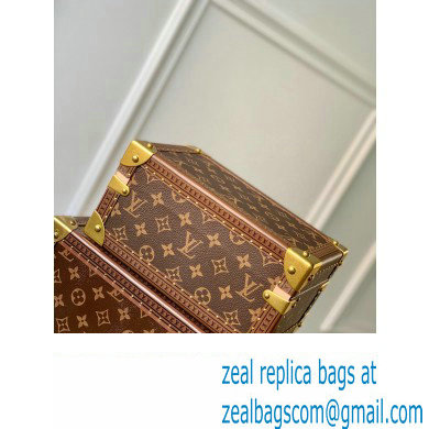 Louis Vuitton Monogram Canvas Coffret Tresor 24 Treasure Case Bag M10137 Tournesol Yellow