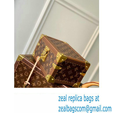 Louis Vuitton Monogram Canvas Coffret Tresor 24 Treasure Case Bag M10139 Creme