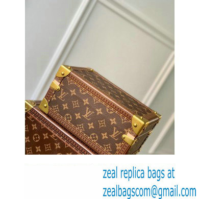 Louis Vuitton Monogram Canvas Coffret Tresor 24 Treasure Case Bag M10139 Creme