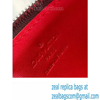 Louis Vuitton Monogram Canvas Coin Card Holder M82908 Red 2024 - Click Image to Close