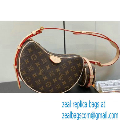 Louis Vuitton Monogram Canvas Croissant MM Bag M46828 2024