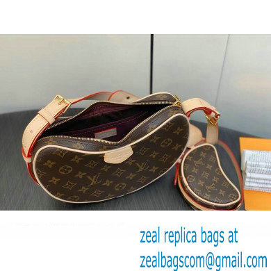 Louis Vuitton Monogram Canvas Croissant MM Bag M46828 2024 - Click Image to Close