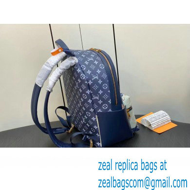 Louis Vuitton Monogram Canvas Discovery Backpack Bag M23905 Blue 2023 - Click Image to Close