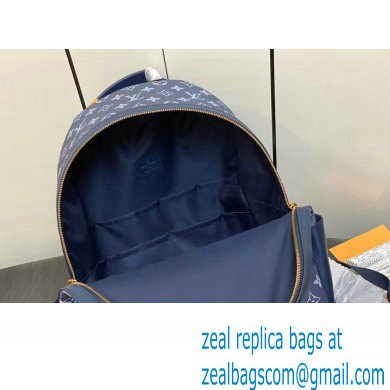 Louis Vuitton Monogram Canvas Discovery Backpack Bag M23905 Blue 2023 - Click Image to Close