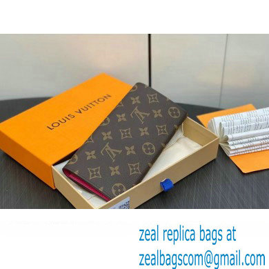 Louis Vuitton Monogram Canvas Emilie Wallet Fuchsia 2024 - Click Image to Close