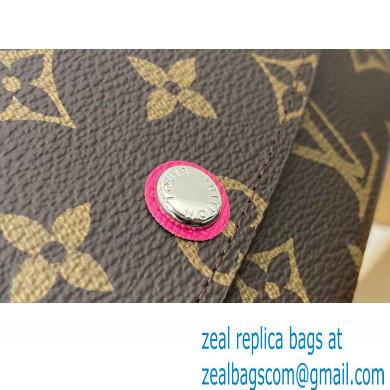 Louis Vuitton Monogram Canvas Emilie Wallet Fuchsia 2024 - Click Image to Close