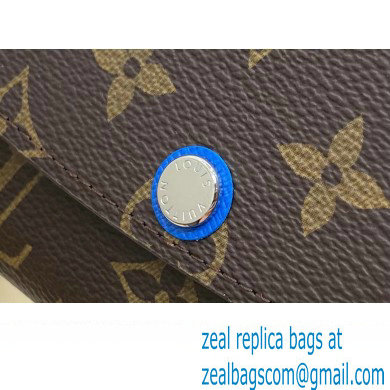 Louis Vuitton Monogram Canvas Emilie Wallet M82919 Blue 2024