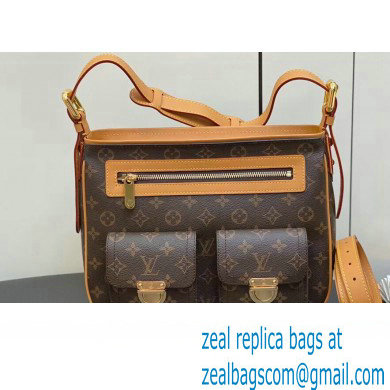 Louis Vuitton Monogram Canvas Hudson GM Shoulder Bag M40025 2023