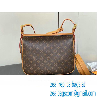 Louis Vuitton Monogram Canvas Hudson GM Shoulder Bag M40025 2023