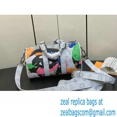 Louis Vuitton Monogram Canvas Keepall Bandouliere 25 Bag M46701 Multicolor 2023 - Click Image to Close